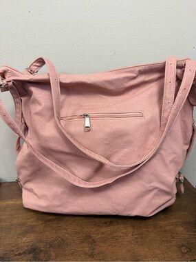 Everyday Pink Tote Bag - Soft Pink Shoulder Handbag